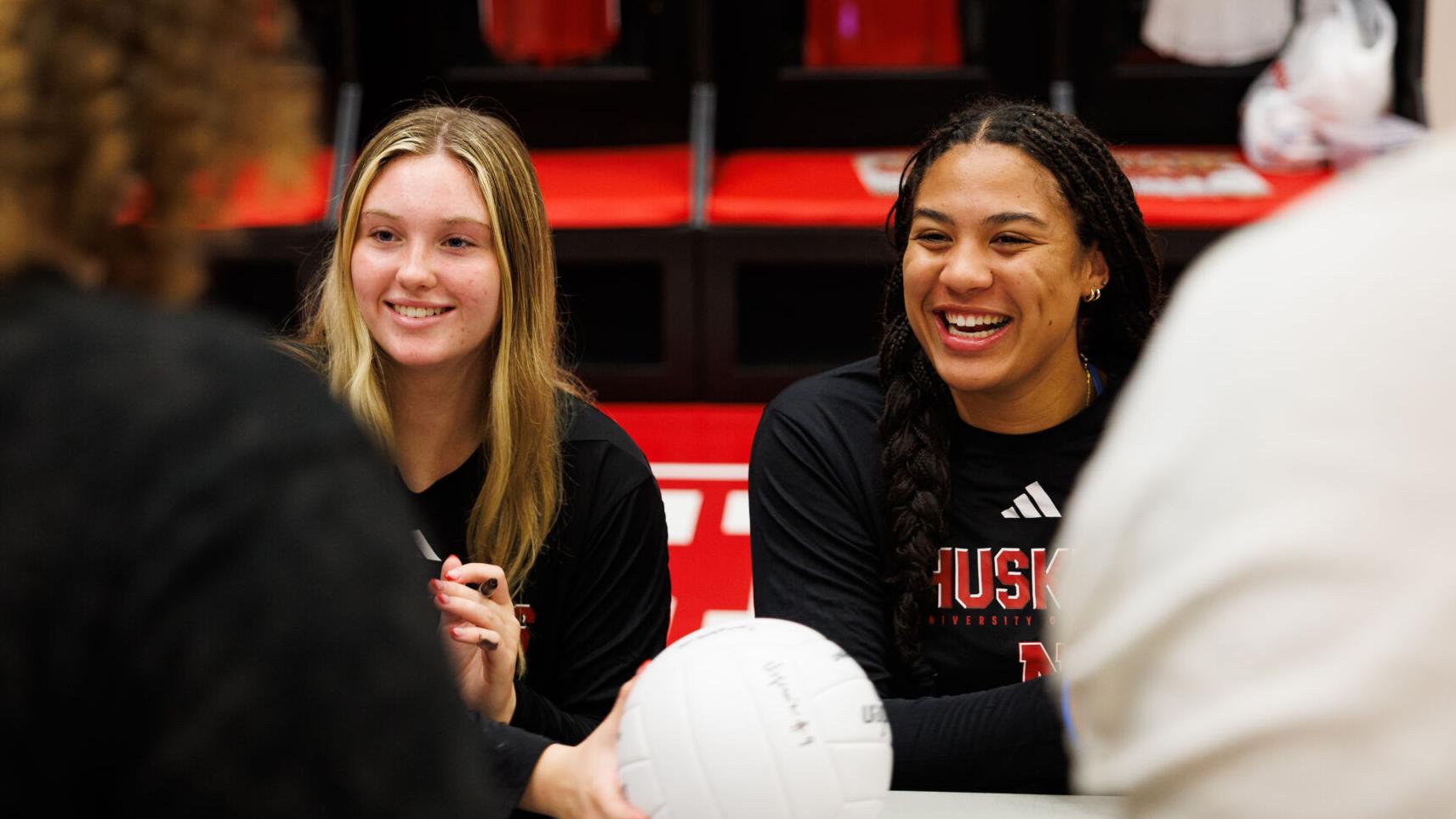 Photos: 2025 Nebraska volleyball Fan Day